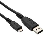 CABO USB/MICRO USB 2.0 - 1,8 METROS  (  1,8 metros  - Preto  - Cabo USB / Micro USB 2.0   )
