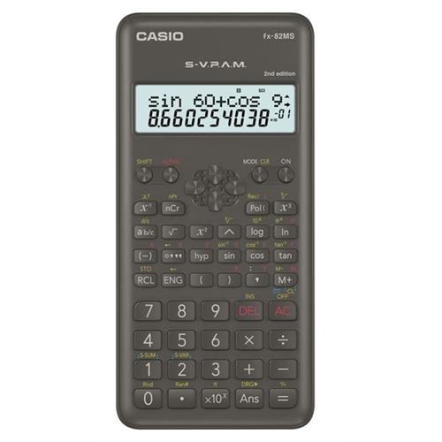 CALCULADORA CASIO CIENTIFICA -FX82MS  (  Preto  - Visor para mantissa de 10 dígitos + expoente 2 - Ex...  ) 