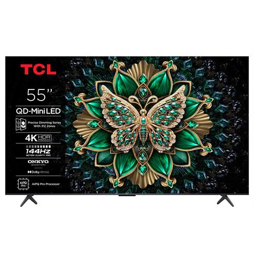 TV TCL 55C6K  (  55'' - 165 cm - Mini LED UHD 4K  - Google TV   ) 