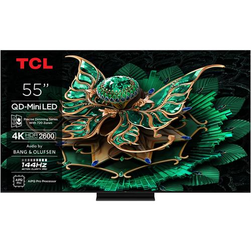 TV TCL 55C7K  (  55'' - 140 cm - Mini LED UHD 4K  - Google TV   ) 