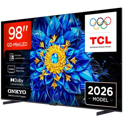 TV TCL 98P8L  (  98'' - 249 cm - QD Mini LED UHD 4K  - Google TV   ) 
