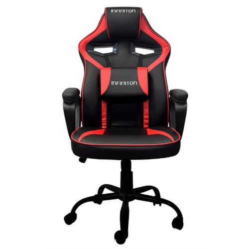 CADEIRA GAMING INFINITON GSEAT-TSRED  (  Braços com estrutura fixa e confortável - Ajuste na altura -...  ) 