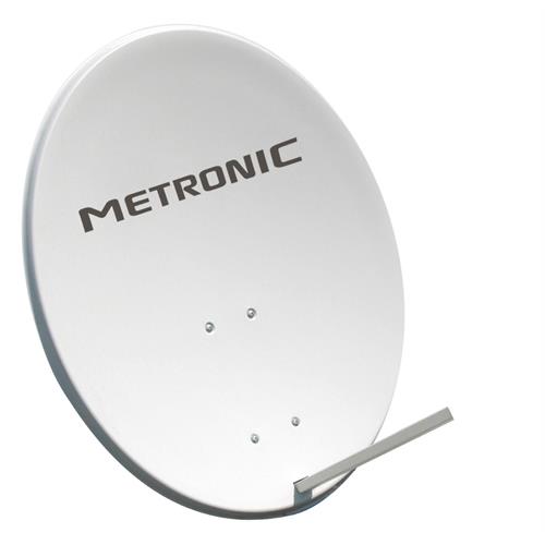 ANTENA PARABÓLICA METRONIC 498150  (  Branco  - Prato de aço - Diâmetro: 60 cm  - Braço   ) 