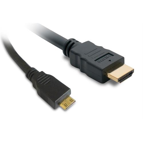 CABO HDMI MINI 1,5M METRONIC 470272  (  Mini HDMI macho / HDMI macho  - Preto  - Tomadas ergonómicas...  ) 