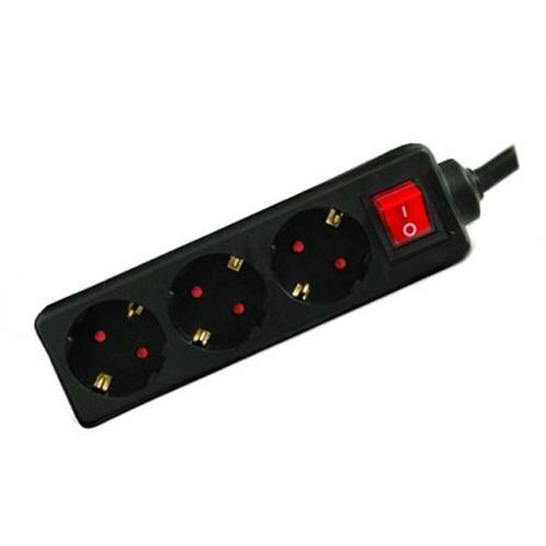 EXTENSÃO 5M 3TOMADAS NAPOFIX EXT3INT/50P  (  Preto  - Extensão 3 tomadas - Comprimento: 5 metros  - Até 3...  ) 