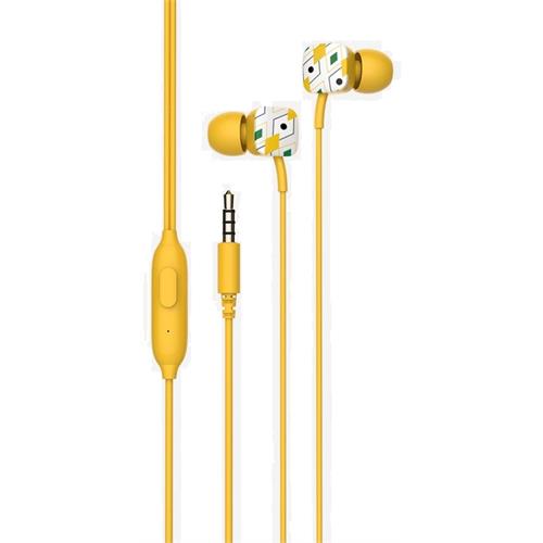 AURICULARES SPC HYPE AMARELO  (  Amarelo  - Botão multifunções para atender chamadas e seleci...  ) 