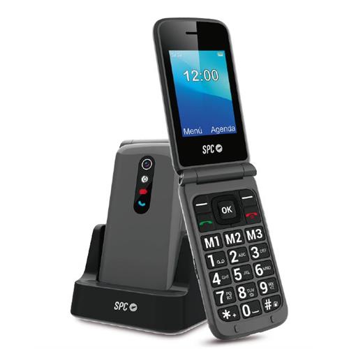 TELEMÓVEL SENIOR SPC STELLA 2 CINZA  (  2,4'' QVGA  - 0,08 MP - 800 mAh  ) 