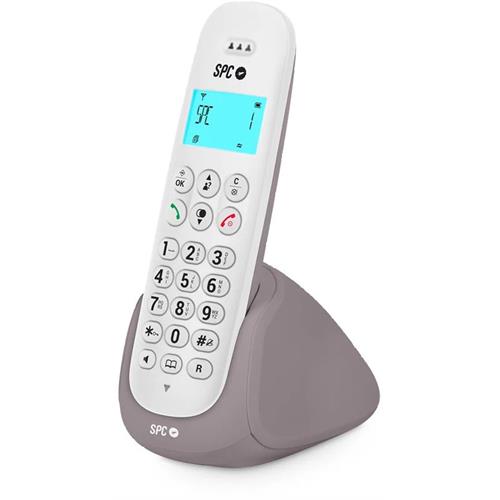 TELEFONE FIXO SEM FIOS SPC ART 2 BRANCO  (  111 gr - Branco  - 16 x 4,7 x 2,9 cm (AxLxP)  ) 