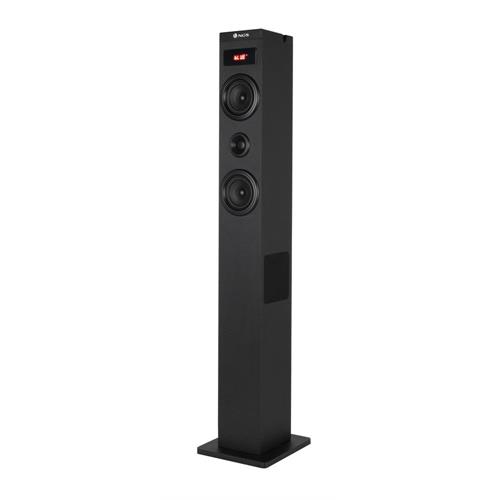 TORRE SOM NGS SKYCHARM 2.1  (  80 W - Preto  - Ecrã LED - Sintonizador FM - Bluetooth - USB...  ) 