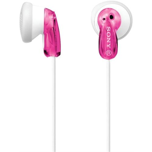 AUSCULTADORES COM FIO SONY MDRE9LPP  (  WALKMAN, iPod ou Leitor de MP3  - Rosa  - Dinâmicos - Open A...  ) 
