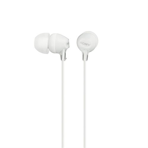 AUSCULTADORES COM FIO SONY MDREX15LPW  (  Branco  - Auriculares em silicone com ajuste seguro e confor...  ) 