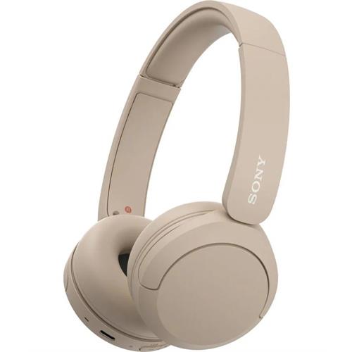 AUSCULTADORES SONY WHCH520C  (  USB  - Creme  - Bluetooth - Controlo de volume - DSEE - Autonomia: 40 horas   ) 