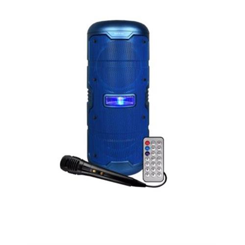 COLUNA INFINITON K50AZUL  (  50 W - Entrada de microfone - Entrada auxiliar: 3,5 mm - USB - Bluetooth  - Azul   ) 