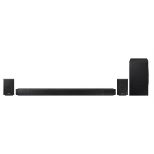 SOUND BAR SAMSUNG HWQ990D  (  11.1.4  - MP3, AAC, OGG, FLAC, WAV, ALAC, AIFF  - 3 x HDMI - Entrada ótica - Wi-Fi - Bluetooth   ) 