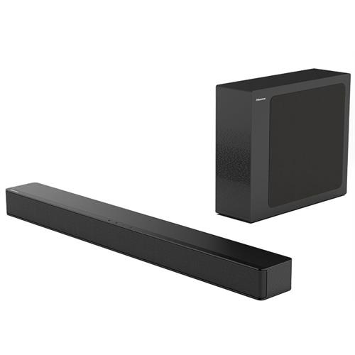 SOUND BAR HISENSE HS2100  (  2.1  - 240 W - Bluetooth - HDMI - Ótica - Entrada auxiliar - USB   ) 