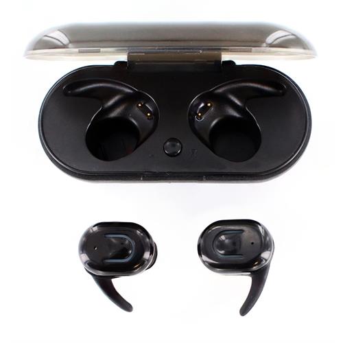 AURICULARES BLUETOOTH MOOOV 618310  (  Bluetooth 5.0  - Preto  - Sincronização perfeita - Microfone...  ) 