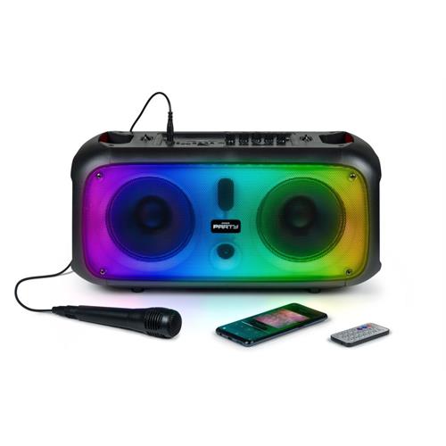 COLUNA BIGBEN PARTYBTHPLH  (  200 W - Bluetooth - USB - Cartão Micro SD - AUX-IN  - Preto   ) 