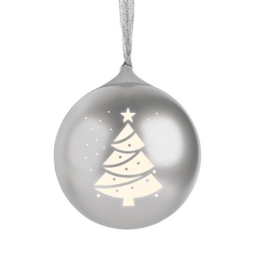 COLUNA PORTATIL BIGBEN XMASBALLSILV  (  10 W - Bluetooth - USB-C  - Silver   ) 