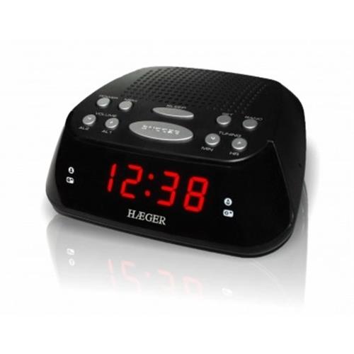 RADIO RELOGIO HAEGER - SNOOZER