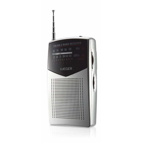 RADIO PORTÁTIL HAEGER - POCKET
