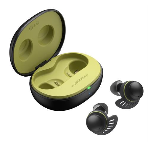 AURICULARES SEM FIO LG TONE FREE TF7Q  (  Bluetooth  - Preto  - ANC (Cancelamento Ativo de Ruído) - Mo...  ) 