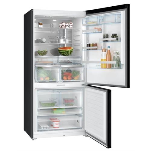 FRIGORÍFICO COMBINADO BOSCH KGP86AXB0N  (  Total No Frost  - Preto / Inox  - 621 Litros  ) 