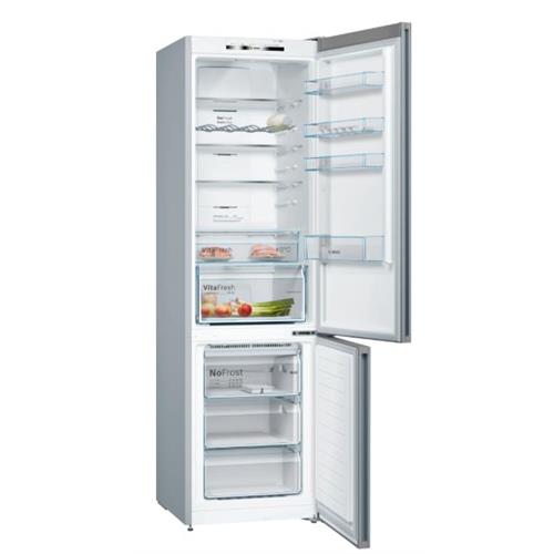 FRIGORÍFICO COMBINADO BOSCH KGN39VIDB  (  Total No Frost  - Inox  - 368 Litros  ) 