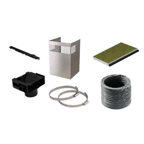 KIT BOSCH P/RECIRCUL.     -DWZ1FB3I6  (  Look Inox  - Compatível com chaminés de parede - Vida útil p...  ) 