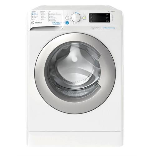 MÁQUINA DE LAVAR ROUPA INDESIT BWE91496XWSVSPT  (  1400 rpm - 9 Kg - Branco   ) 
