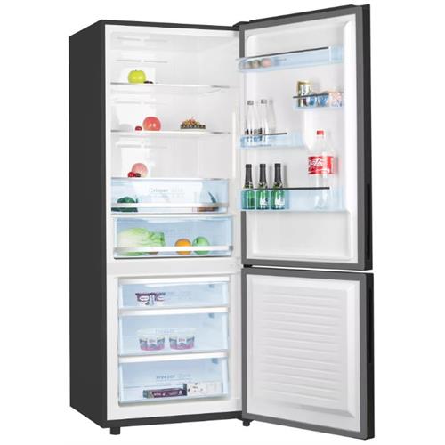 FRIGORÍFICO COMBINADO INFINITON FGC-432WC85DEK  (  No Frost Total  - Dark Inox  - 442 Litros  ) 