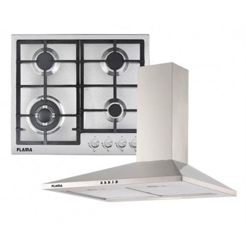 CONJUNTO PLACA E CHAMINÉ FLAMA - 9903FL