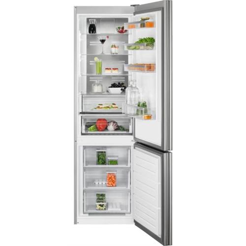 FRIGORÍFICO COMBINADO AEG RCB736E4ML  (  No Frost no congelador  - Vidro Branco  - 379 Litros  ) 
