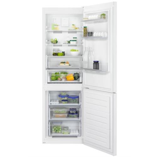 FRIGORÍFICO COMBINADO ZANUSSI ZNME32EW0  (  No Frost no congelador  - Branco  - 302 Litros  ) 