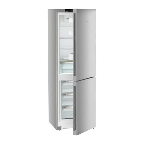 FRIGORÍFICO COMBINADO LIEBHERR CNSFD5203  (  No Frost  - SteelFinish / Cinzento  - 341 Litros  ) 