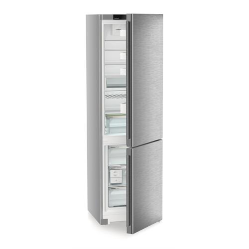 FRIGORÍFICO COMBINADO LIEBHERR CNSDB5723  (  No Frost  - SmartSteel / Cinzento  - 383 Litros  ) 