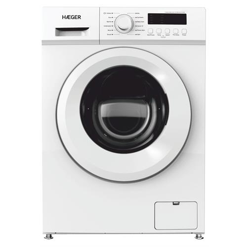 MÁQUINA DE LAVAR ROUPA HAEGER WM8KG002A  (  1200 rpm - 8 Kg - Branco   ) 