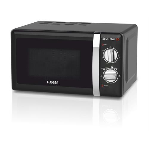 MICRO ONDAS HAEGER - SOUSCHEF20PRETO