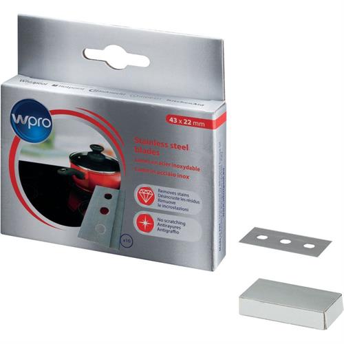 LÂMINAS P/ RASPADOR DE LIMPEZA WPRO - BLA014