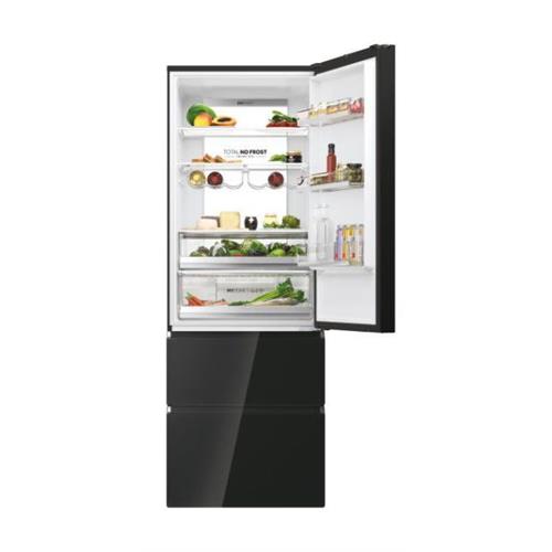 FRIGORÍFICO COMBINADO HAIER HTW7720DNGB  (  No Frost  - Preto  - 483 Litros  ) 