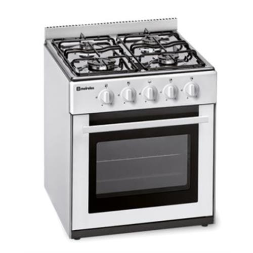 FOGÃO MEIRELES N500W/NAT ST  (  Aço inoxidável  - 4 G  - Gás   ) 