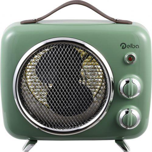 AQUECEDOR TERMOVENTILADOR DELBA DB849  (  2000 W - 2 T - Verde   ) 
