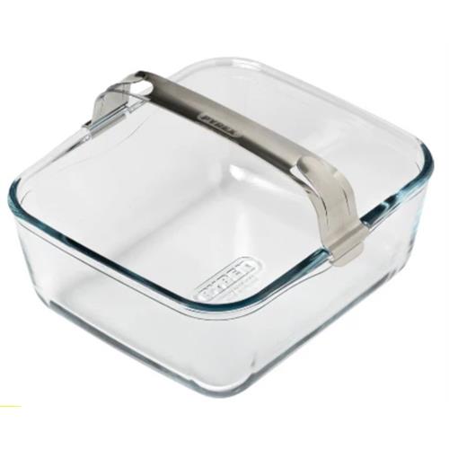 FORMA PYREX RECT.18x20 2L 301U300 P/AIR FRYER  (  2 Litros - 18 x 20 x 8 cm - Vidro   ) 