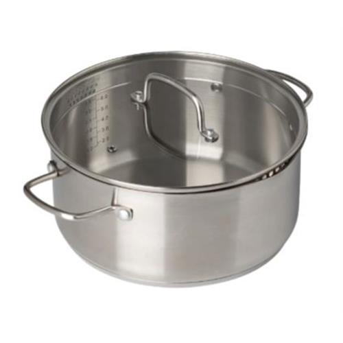 CAÇAROLA PYREX SR24AEX  (  24 cm - 4 Litros - Inox   ) 