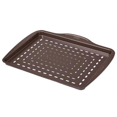 FORMA PYREX P/PIZZA.RECT.37C-AS37BZ0  (  37 x 28 x 1,5 cm - Castanho  - Temperatura: +230ºC - Compatível com: forno   ) 