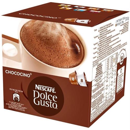CÁPSULAS DE CAFÉ DOLCE GUSTO CHOCOCHINO  (  48 Cápsulas  - Um chocolate quente espesso a aveludado, feito a partir do melhor cacau do Equador   ) 