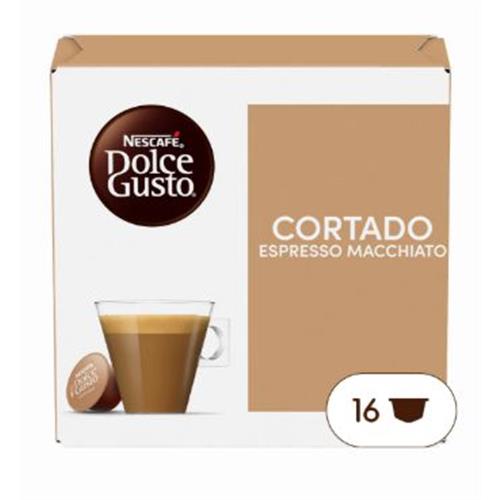 CÁPSULAS DE CAFÉ DOLCE GUST CORTADO EXP.MACC  (  48 Cápsulas  - Descubra o nosso Cortado, inspirado numa famo...  ) 