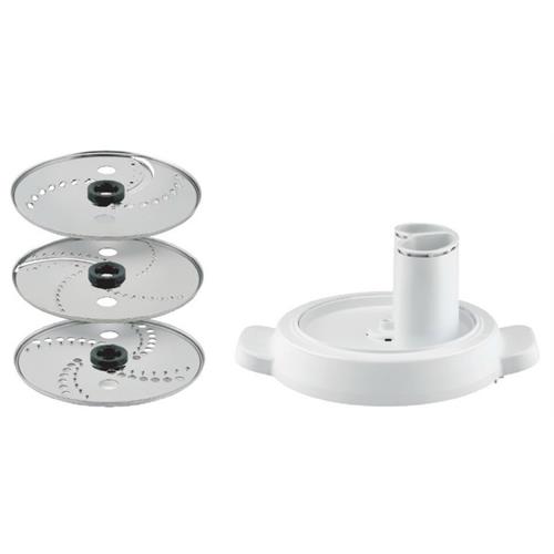 ACESSÓRIO CORTADOR E RALADOR MOULINEX XF383110  (  Branco  - 3 discos reversíveis (5 funções): corta fino e gro...  ) 