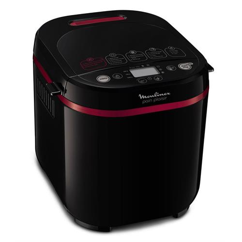 MÁQUINA DE COZER PÃO MOULINEX OW22083  (  720 W - 1 Kg  - Preto   ) 