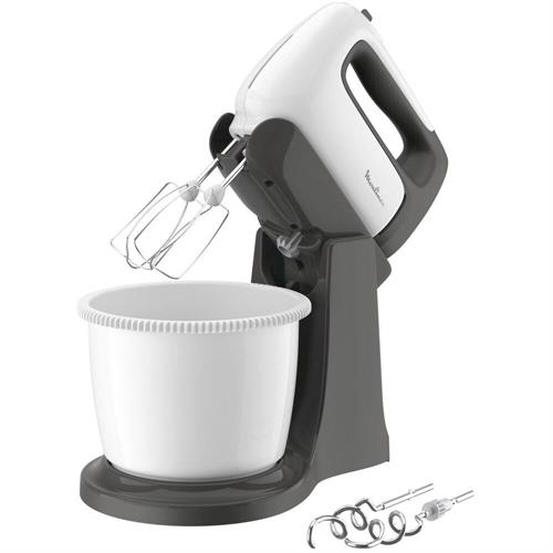 BATEDEIRA MOULINEX HM464110  (  500 W - 5 + Turbo  - Branco   ) 