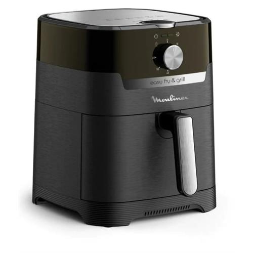 FRITADEIRA SEM ÓLEO MOULINEX EZ501810  (  1400 W - 4,2 Litros - Preto   ) 